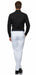 Mens White Satin Slim Fit Dress Pants – Shiny Formal Party and Wedding Trousers