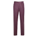 293-16 Men's Slim Fit Notch Lapels Berry Solid Suits