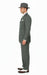Men’s 1920s Gray Zoot Suit  – 4 Buttons  Gangster Wide Lapel Long Jacket 3-Piece Suit in Grey Color Classic Fit Pleated Pants