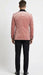 Men’s Dusty Rose Pink Velvet Blazer with Black Satin Lapel | Formal Sport Coat in Mauve Color + Bowtie