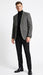 Men’s Grey Tweed Herringbone Sport Coat - Gray Mens Blazer Suit Jacket