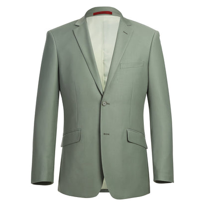 Renoi Designer Suit 201-12 Men's 2-Piece Slim Fit Single Breasted Notch Lapel Suit
