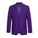 201-68 Men's 2-Piece Slim Fit Single Breasted Notch Lapel Suit