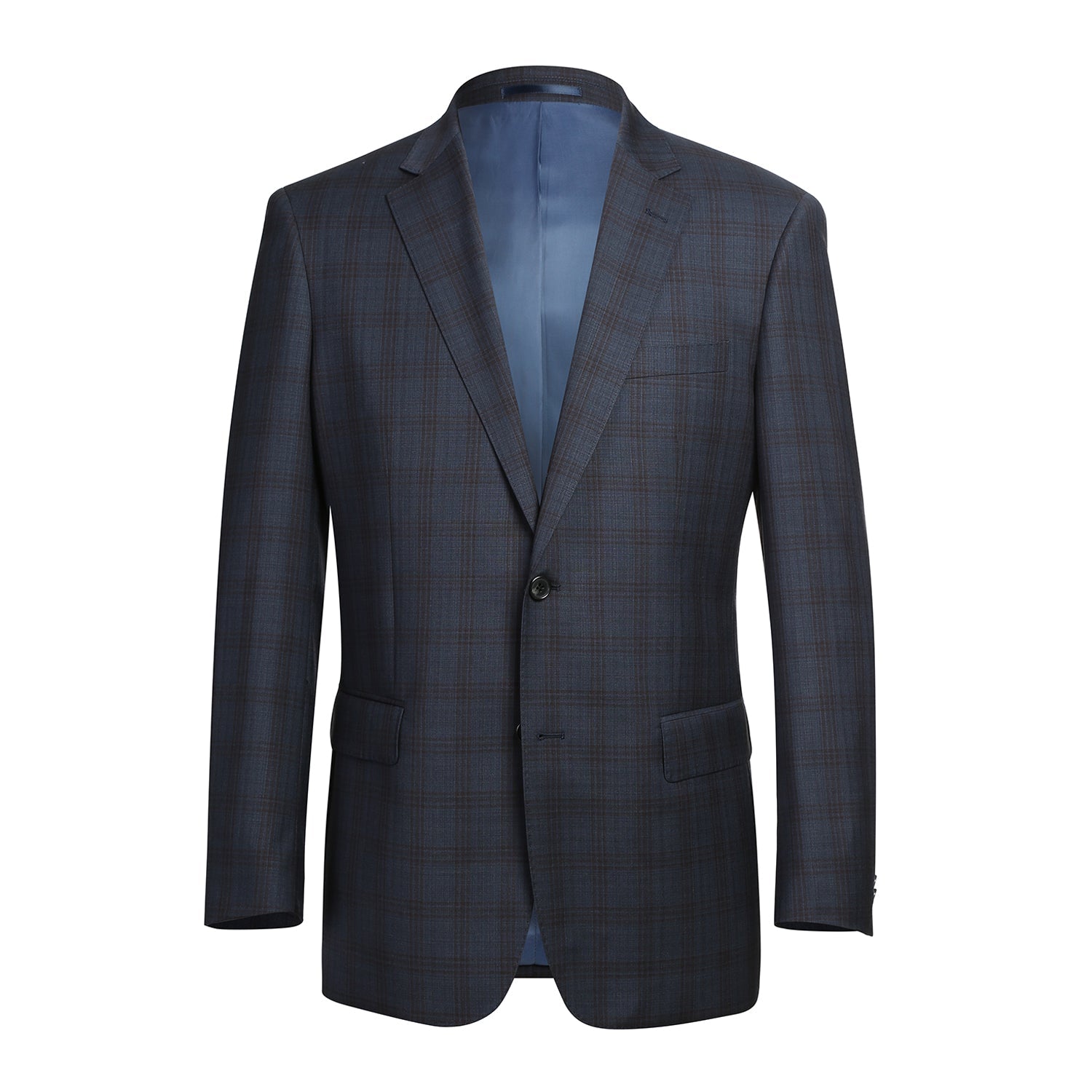 566-3 Men's Classic Fit Wool Suits - Image 2