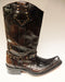 Mauri Chocolate Alligator & Calf Knee Boots 44238