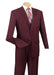 (42L, 44L, 44S) Regular Fit 2 Piece Burgundy Suit