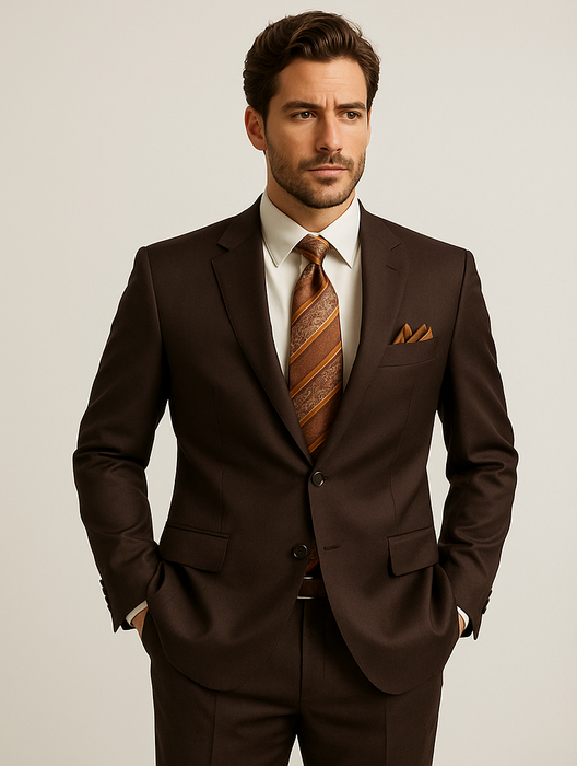 2tr-classic-fit-executive-cut-poly-rayon-executive-pure-solid-brown-suit-notch-collar-pleated-pants