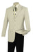 Lucci 3-Button Budget Ivory Blazer