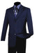 Lucci 3-Button Budget Navy Blazer