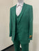 Mens Emerald Green 3-Piece Suit – Slim Fit Wedding and Formal Suit by Alberto Nardoni