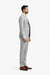 3 Piece Linen Suit - Gray Mens Suit - Vested Summer Suit