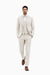 3 Piece Linen Suit - Ivory Mens Suit - Vested summer Suit
