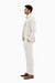 3 Piece Linen Suit - Ivory Mens Suit - Vested summer Suit