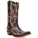 Dan Post Men's Racer Black Leather Snip Toe Western Boots