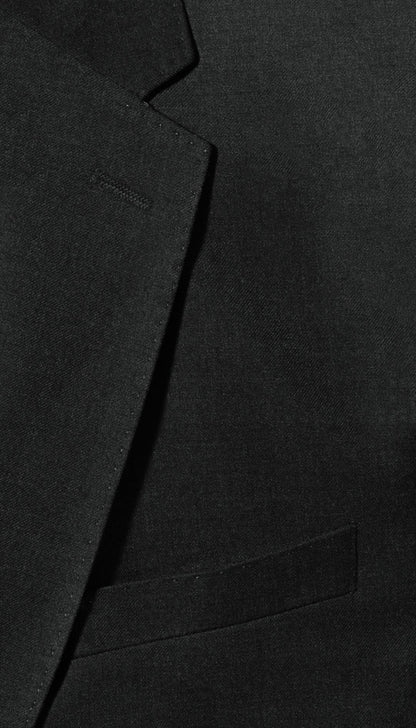 The Ironwood Cord Men's Charcoal 2 Button Slim Fit Notch Lapel Suit
