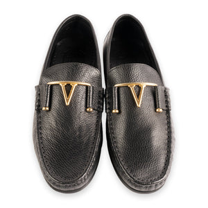 P0213 -3218 Deer V buckle- Black