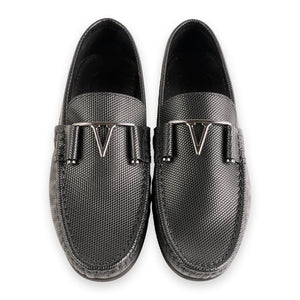 P0215-3218 Lizard V buckle- Black