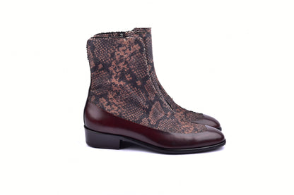C203-3273- Python Brown Beige - Image 2