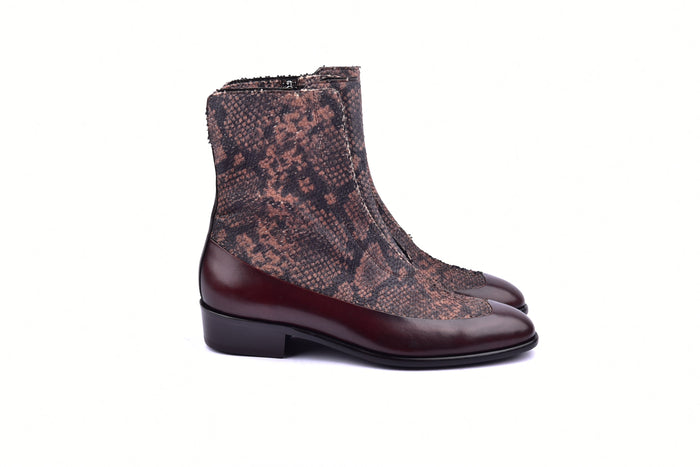 C203-3273- Python Brown Beige - Image 2