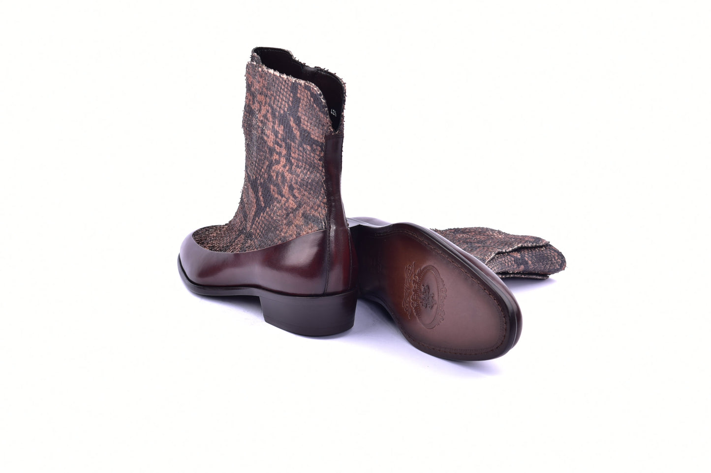 C203-3273- Python Brown Beige - Image 3