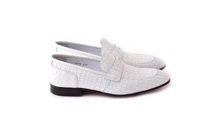 C01706-3470C Croco Leather White - Image 2