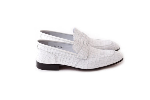 C01706-3470C Croco Leather White - Image 2