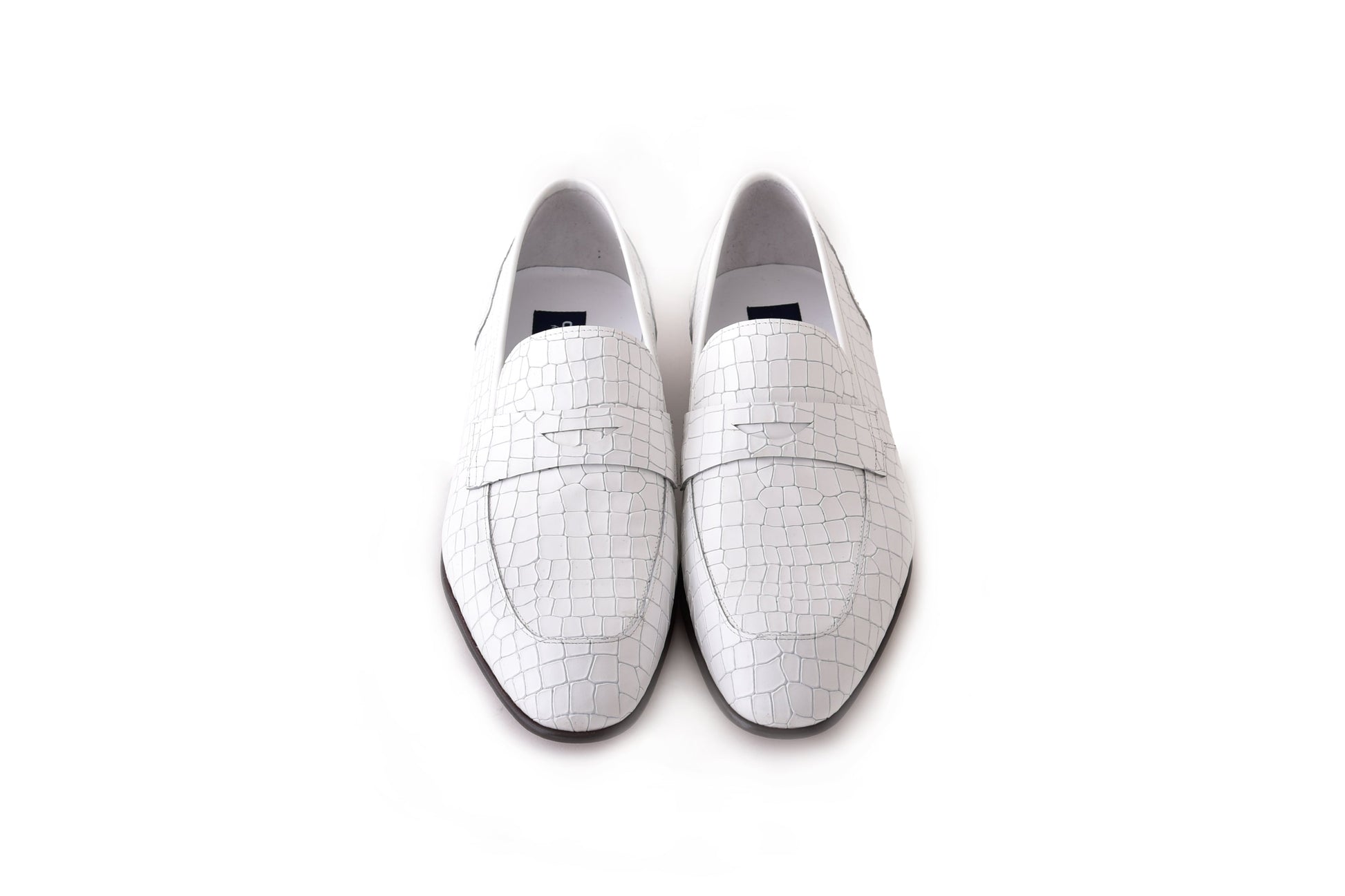 C01706-3470C Croco Leather White - Image 4