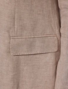 Mens Linen Suit For Beach Wedding - Summer Suit in Cream