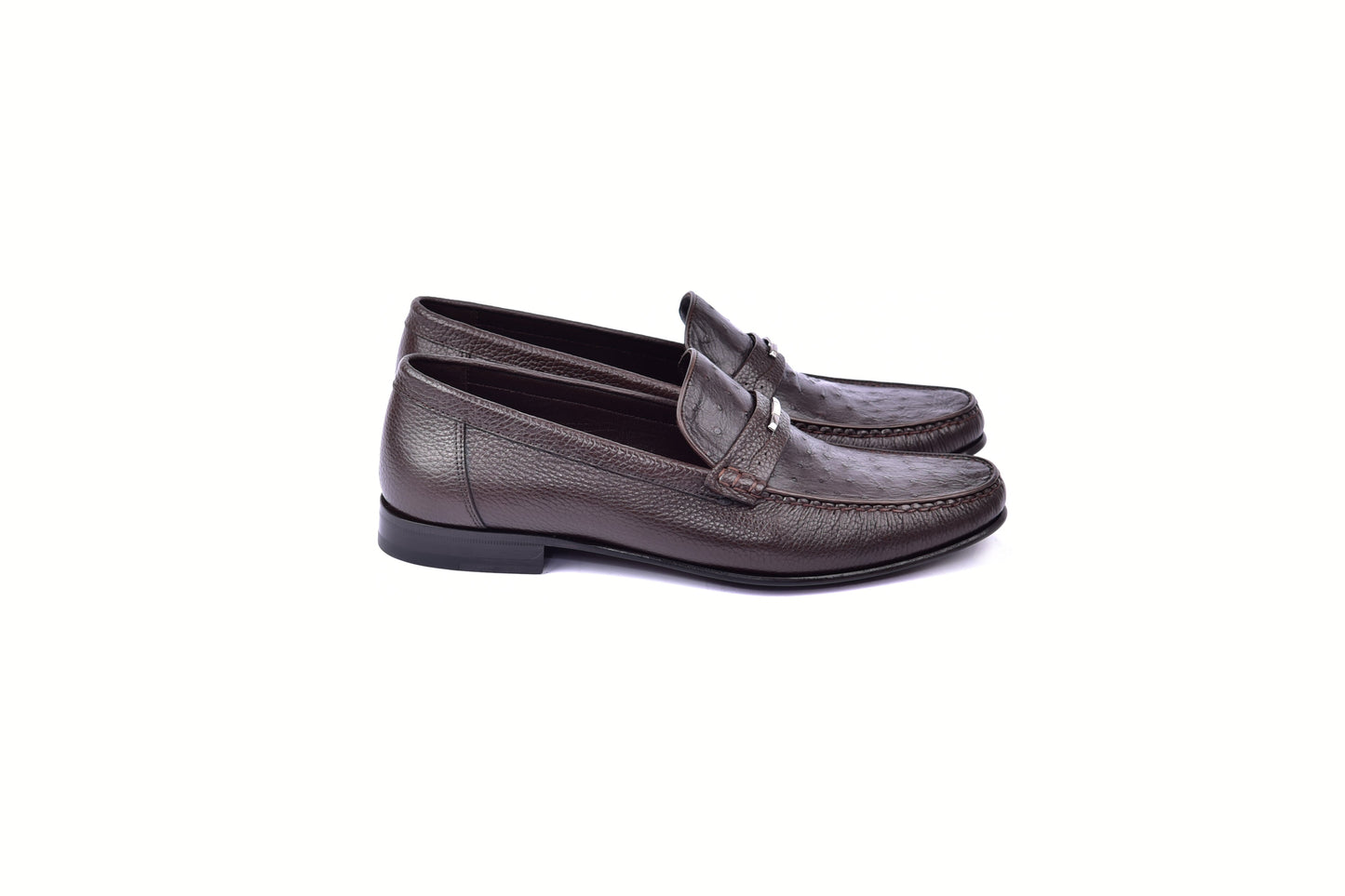 C0014054-3898Ost-Genuine Ostrich-Dark Brown - Image 2