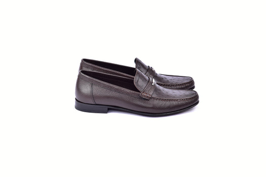 C0014054-3898Ost-Genuine Ostrich-Dark Brown - Image 2