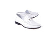 C0014053-3898Ost- Genuine Ostrich- White