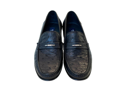 C001405-3898Ost- Genuine Ostrich- Black - Image 4