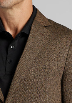 1905 Collection Tailored Fit Herringbone Sportcoat - Image 3