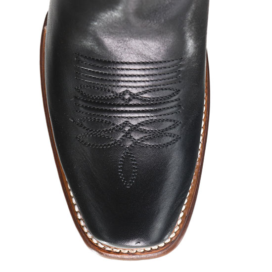 Botas de Cuero Vergel Horma Dubai para Dama Color Negro - Image 3