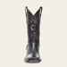 Caiman Square Toe Boots by Cuadra - Black