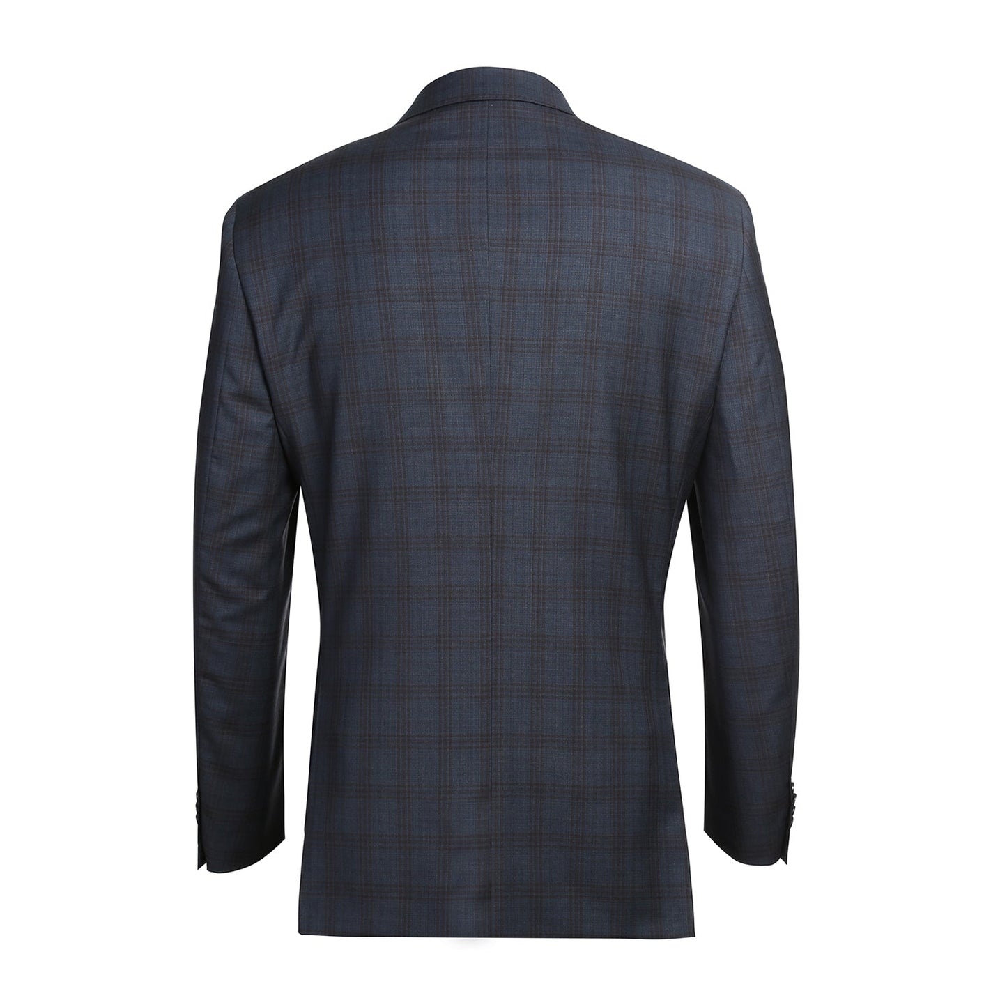 566-3 Men's Classic Fit Wool Suits - Image 3