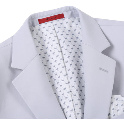 201-15 Men's 2-Piece New Slim Fit Single Breasted Notch Lapel Suit - Image 3