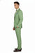 Men’s Mint Green Tuxedo – 2-Piece Formal Suit with Satin Shawl Lapel and Matching Bow Tie in  Sage Green