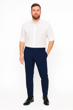 dress pants with button up shirt Performance Pique Button Down Shirt | White