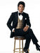 Men’s Black Tuxedo Blazer Michael Jackson Award Ceremony Vintage Jacket – Classic Formal, Elegant Party Dinner Jacket
