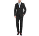 Renoi Designer Suit 2110-1 Men's Slim Fit Solid Stretch 2-Piece Suit