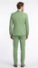Mens Sage Green Wedding Tuxedo, Shawl Lapel Formal Groom Prom Tuxedo Suit