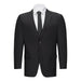 Mens Vested Black Slim Fit Suit