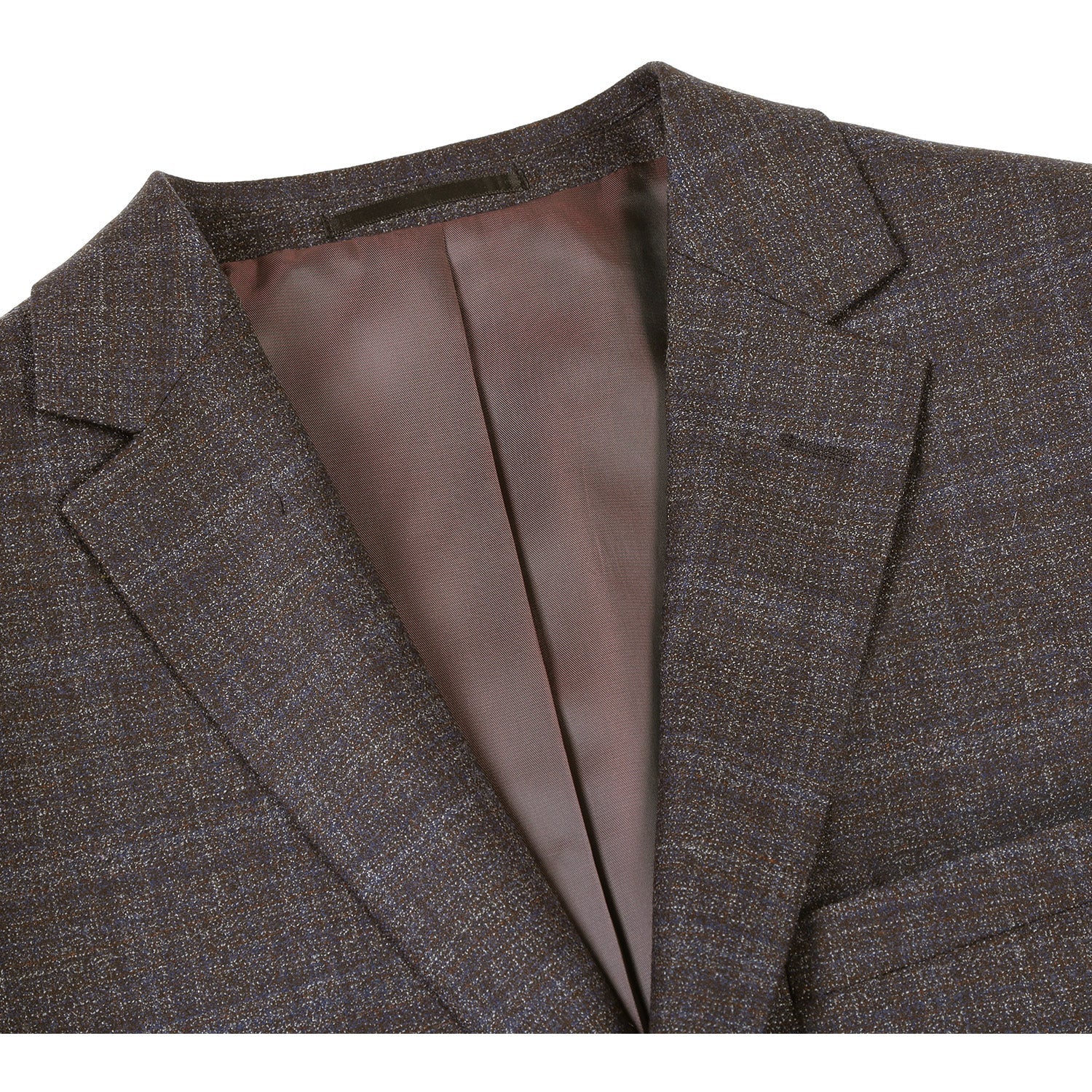 563-8 Men's Slim Fit Wool Blend Stretch Suits - Image 3