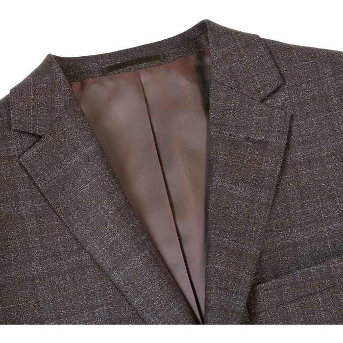 563-8 Men's Slim Fit Wool Blend Stretch Suits - Image 3