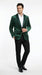 Men’s Green and Gold Plaid Christmas Holiday Blazer – Classic Check Party Jacket for New Year, Wedding and Festive New Year event