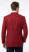 Men’s Burgundy Wine Maroon Dress Casual Blazer with Notch Lapel, Designer Fashion Sportscoat