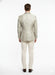 Men’s Champaign Silver and Cream Embroidered Luxury Blazer – Floral Pattern Wedding & Party Dinner Jacket in Light Tan Color