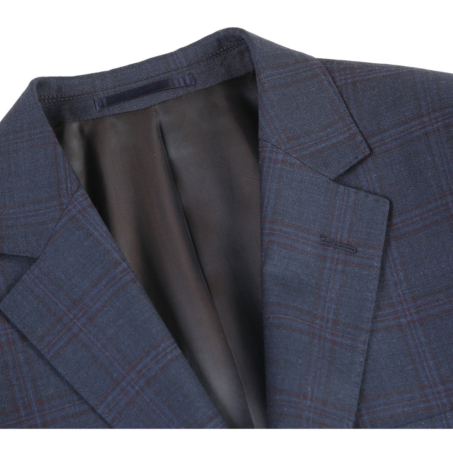 564-5 Men's Slim Fit Wool Suit - Image 3