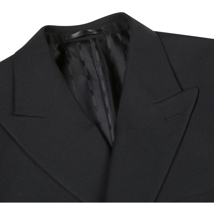 201-1 Men's Double-Breasted Peak Lapel Slim Fit Suit - Image 3